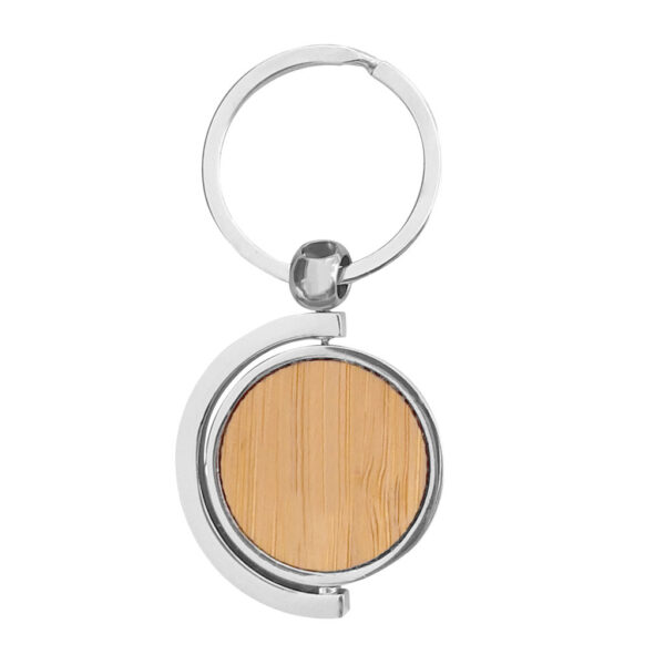 Llavero Madera Bamboo K121 4 Llavero Madera Bamboo K121, foto 4 - Llaveros Ecológicos | MerchLAB