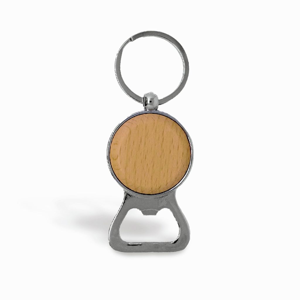 Llavero Madera Bamboo Destapador K122 1 Llavero Madera Bamboo Destapador K122 - Llaveros Ecológicos | MerchLAB