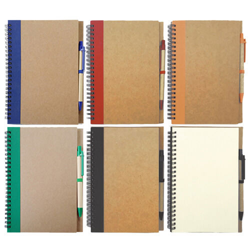 Libreta Ecológica con bolígrafo N37 6 Libreta Ecológica con bolígrafo N37, foto 6 - Libretas Corporativas | MerchLAB