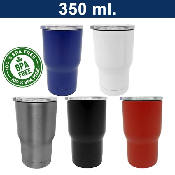 Mug Térmico Acero Inoxidable M13 6 Mug Térmico Acero Inoxidable M13, foto 6 - Tazones, Termos y Mugs | MerchLAB