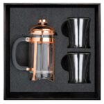 Set de Cafetera Francesa y Vasos M130 - Artículos para el Hogar | MerchLAB