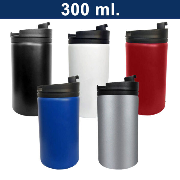 Mug Térmico Acero inoxidable Plástico M14 6 Mug Térmico Acero inoxidable Plástico M14, foto 7 - Tazones, Termos y Mugs | MerchLAB