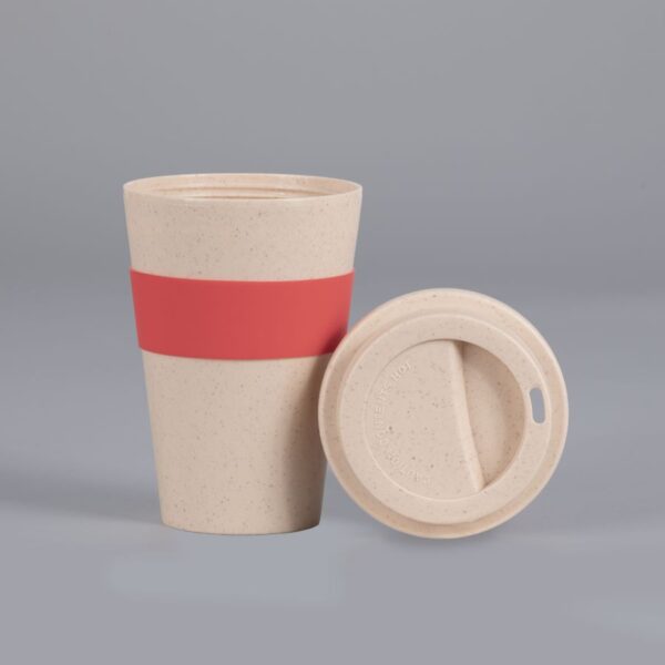 Mug Eco Cup "WHEAT STRAW" 355cc con banda silicona 5 Mug Eco Cup "WHEAT STRAW" 355cc con banda silicona, foto 5 - Mugs Corporativos | MerchLAB