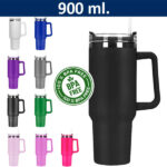 Mug Tazón Acero Inoxidable Termico M46 - Mugs Corporativos | MerchLAB