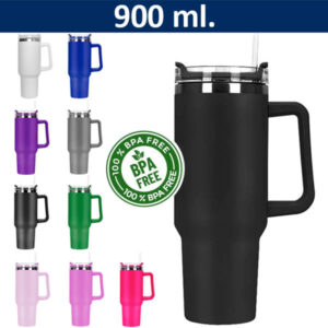 Mug Tazón Acero Inoxidable Termico M46 - Mugs Corporativos | MerchLAB