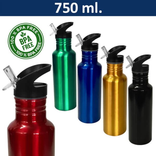 Botella Aluminio M64 6 Botella Aluminio M64, foto 6 - Botellas de Aluminio | MerchLAB