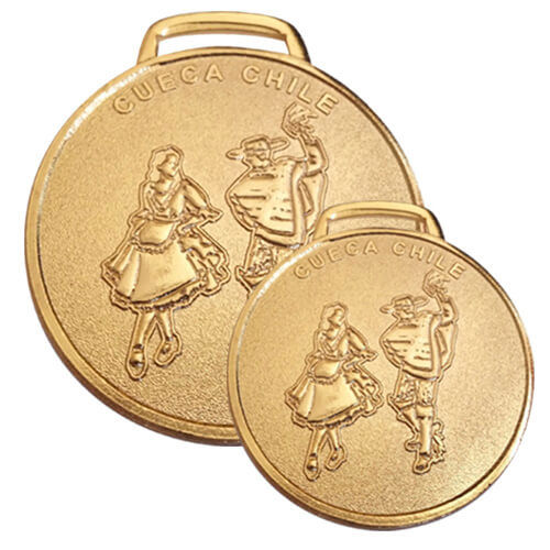Medalla MD CUECA 2 Medalla MD CUECA, detalle - Medallas | MerchLAB