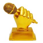 Trofeo Resina Microfono MIC40 - Copas | MerchLAB