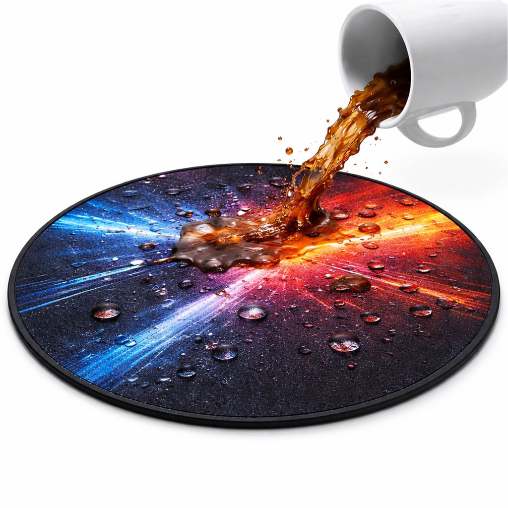 Mouse Pad Circular Impermeable-sublimación MP05 3 Mouse Pad Circular Impermeable-sublimación MP05, detalle - Mousepad | MerchLAB