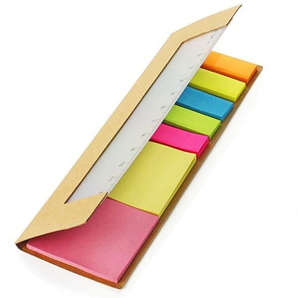 Memo set Tapa carton + Regla N23 4 Memo set Tapa carton + Regla N23, foto 4 - Oficina y Escritorio | MerchLAB