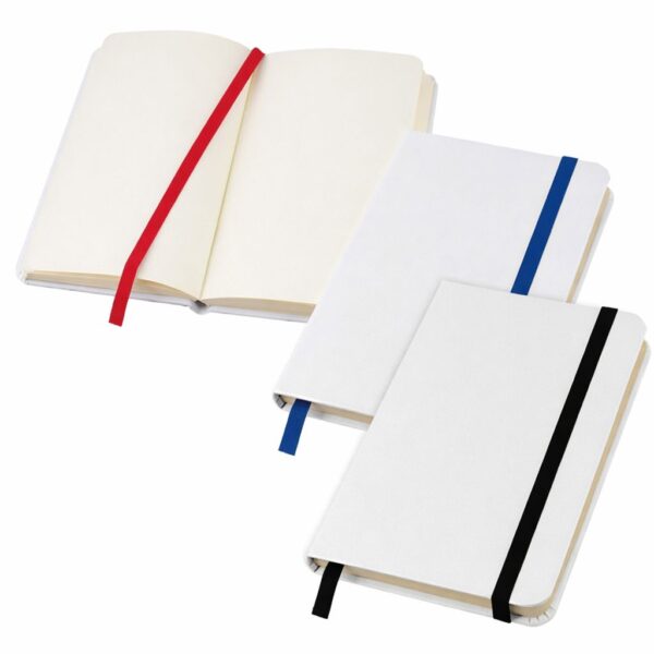 Libreta White PU N35 5 Libreta White PU N35, foto 5 - Libretas Corporativas | MerchLAB