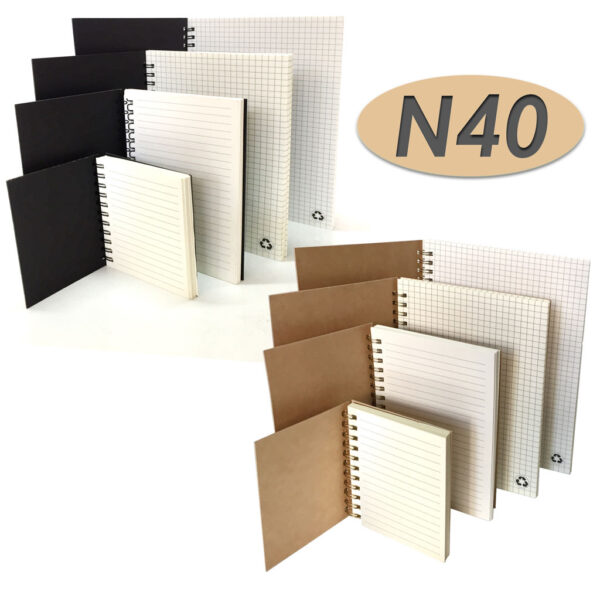 Cuaderno Ecológico N40 5 Cuaderno Ecológico N40, foto 6 - Cuadernos Corporativos | MerchLAB