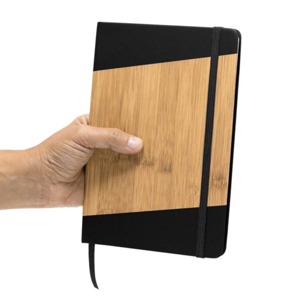 Cuaderno - Libreta Tapa Bamboo N57 8 Cuaderno - Libreta Tapa Bamboo N57, foto 8 - Cuadernos Corporativos | MerchLAB