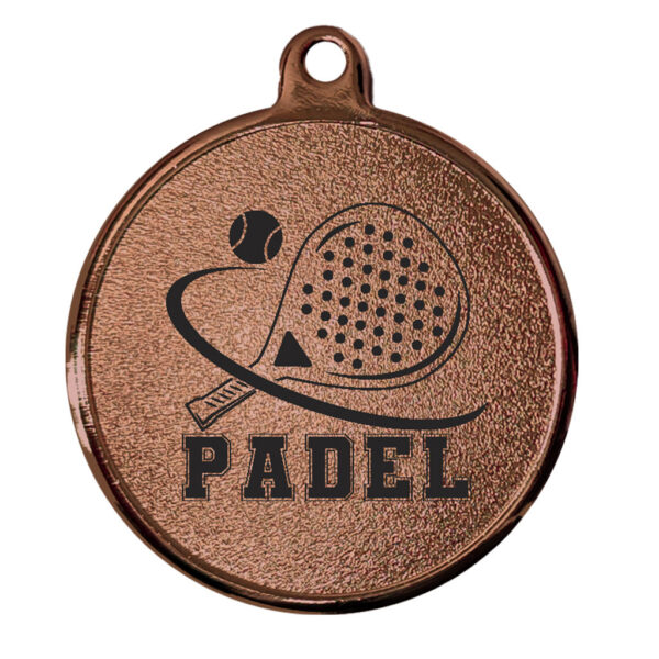 Medalla Pádel 55mm PAD55 4 Medalla Pádel 55mm PAD55, foto 5 - Medallas | MerchLAB