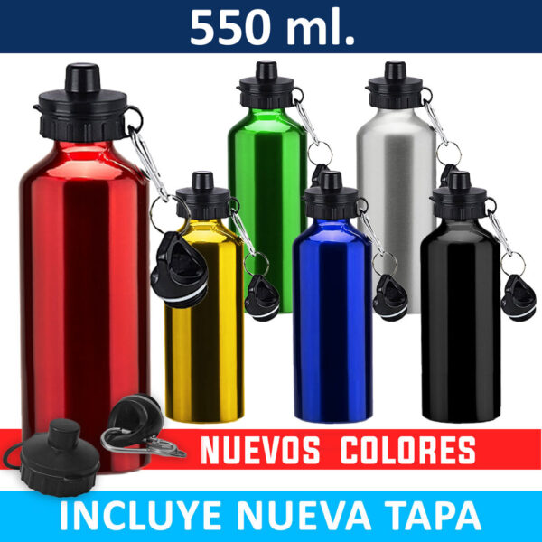 Botella Deportiva Aluminio M51 7 Botella Deportiva Aluminio M51, foto 8 - Botellas de Aluminio | MerchLAB