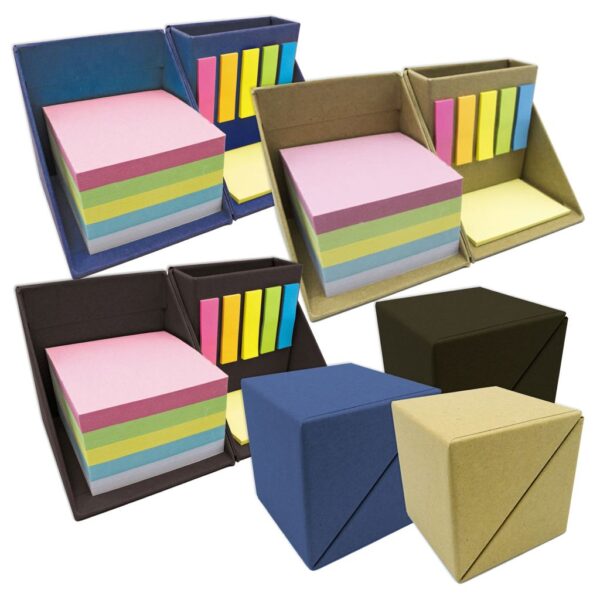 Memo Set Cubo Ecológico N4, foto 5 - Oficina y Escritorio | MerchLAB