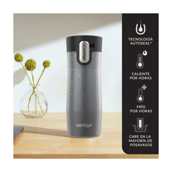 Mug Termal West Loop Contigo 473ml Crystal Lakeside 4 Mug Termal West Loop Contigo 473ml Crystal Lakeside vista 4 - regalo corporativo MerchLAB