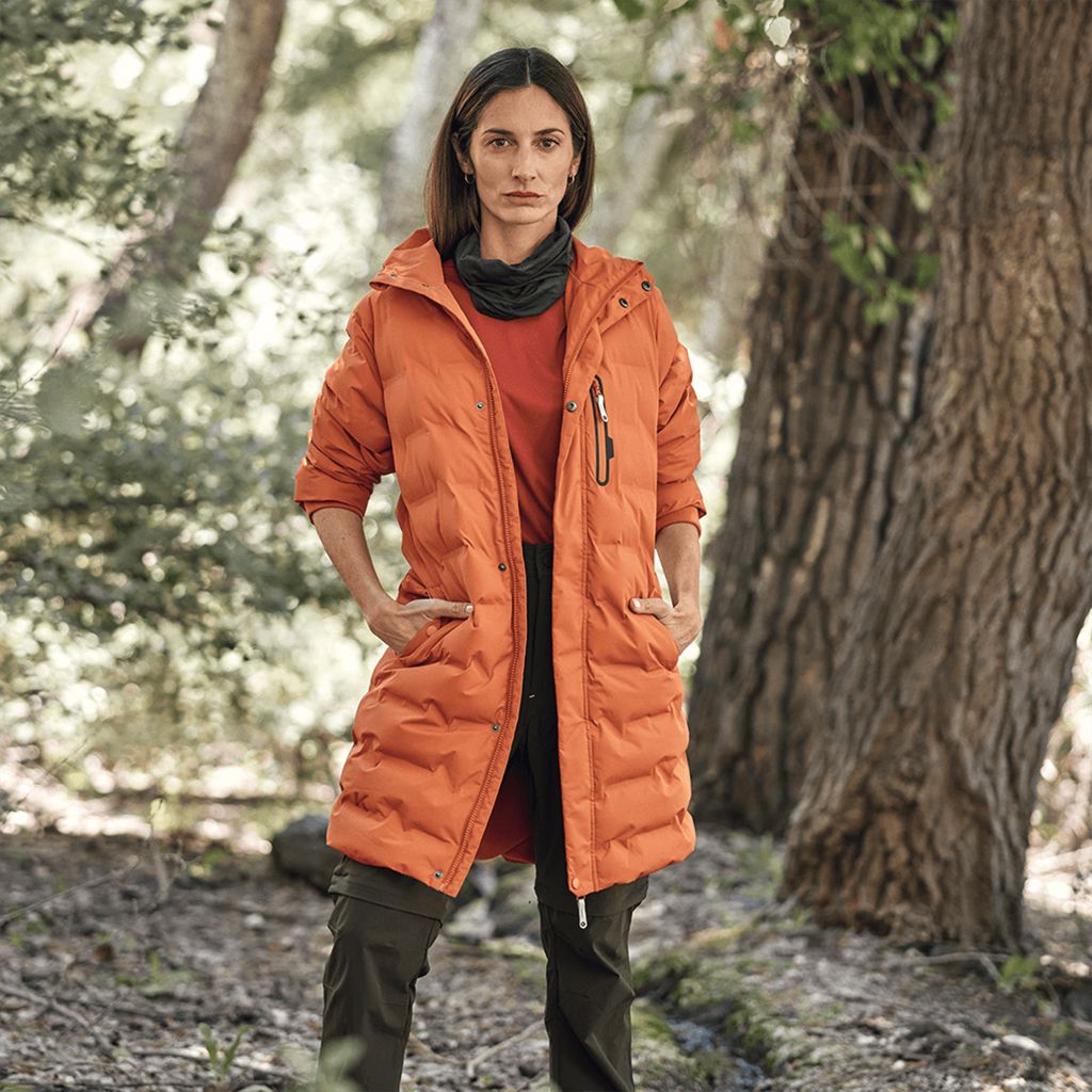 Parka Taurus Terracota Mujer 2 Parka Taurus Terracota Mujer, vista 2 - Parkas | MerchLAB
