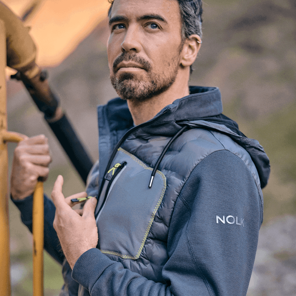 Chaqueta Pirineos Gris Medio/Gris Oscuro Hombre 2 Chaqueta Pirineos Gris Medio/Gris Oscuro Hombre, vista 2 - Chaquetas | MerchLAB