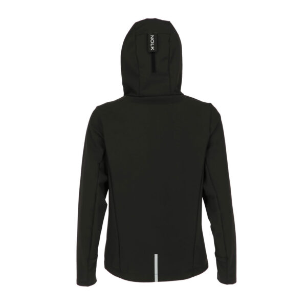 Chaqueta Balcanes Negro Mujer, vista 2 - Parkas | MerchLAB