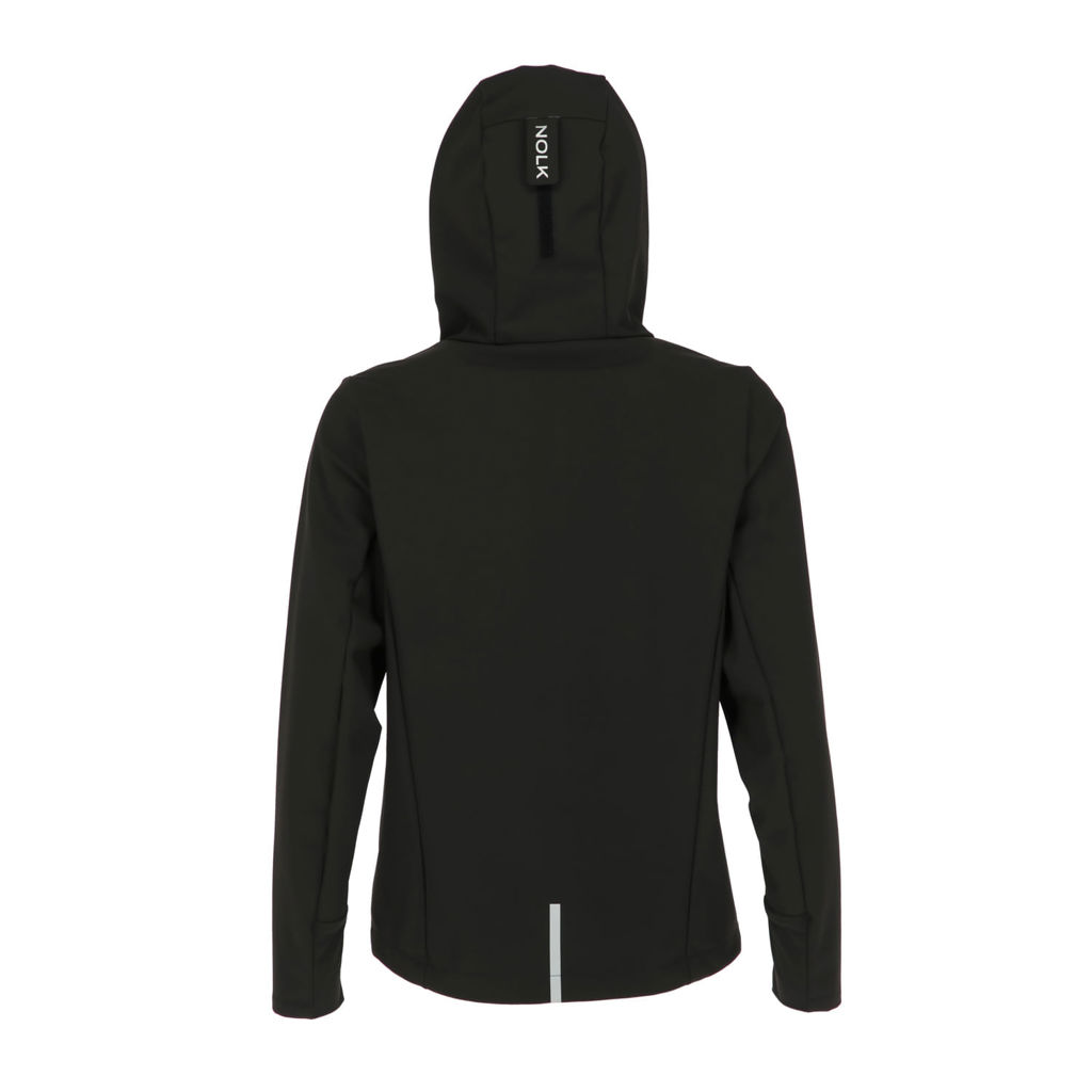 Chaqueta Balcanes Negro Mujer 2 Chaqueta Balcanes Negro Mujer, vista 2 - Parkas | MerchLAB