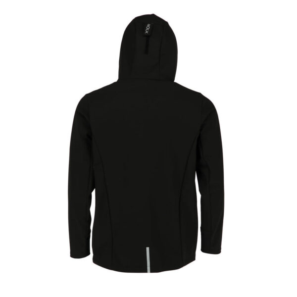 Chaqueta Balcanes Negro Hombre, detalle - Parkas | MerchLAB