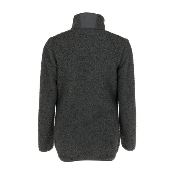 Chaqueta Rysy Gris Acero Mujer, detalle - Micropolar | MerchLAB