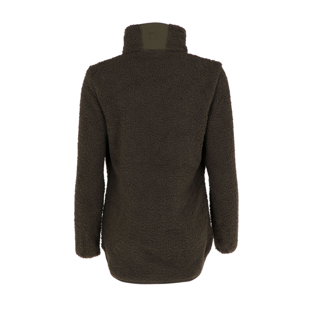 Chaqueta Rysy Verde Oliva Mujer 2 Chaqueta Rysy Verde Oliva Mujer, vista 2 - Micropolar | MerchLAB