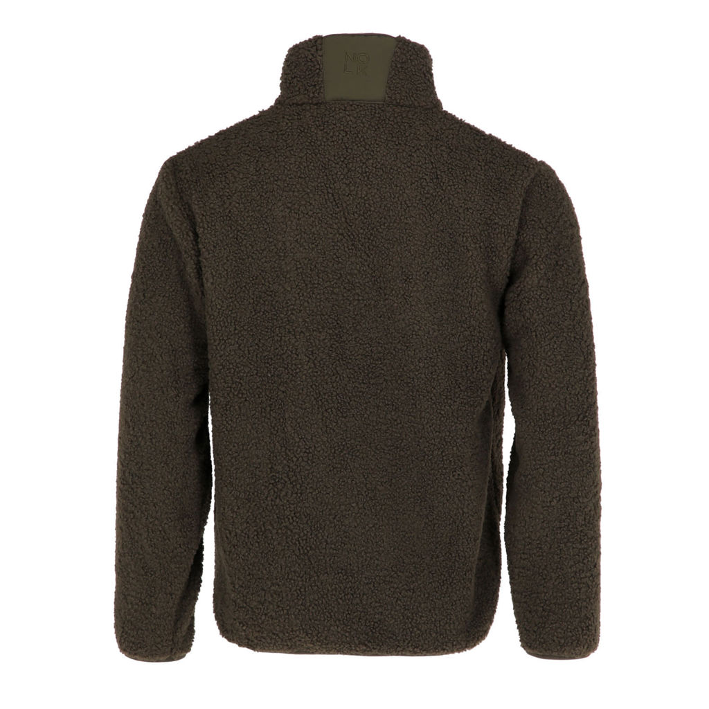 Chaqueta Rysy Verde Oliva Hombre 3 Chaqueta Rysy Verde Oliva Hombre, detalle - Micropolar | MerchLAB