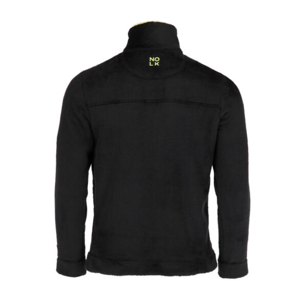 Polar Inari Negro/Verde Limon Unisex, detalle - Micropolar | MerchLAB