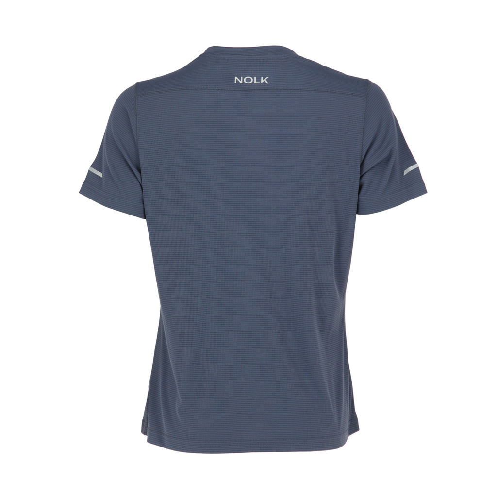 Polera Simos Azul Acero Mujer 2 Polera Simos Azul Acero Mujer, vista 2 - Poleras | MerchLAB