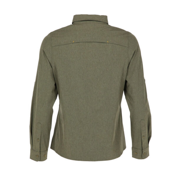 Blusa Creta Verde Oliva Mujer, vista 2 - Camisas y Blusas | MerchLAB
