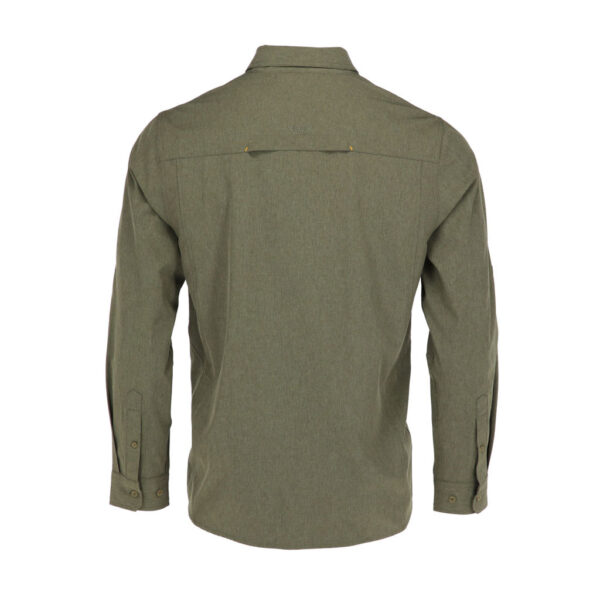 Camisa Creta Verde Oliva Hombre, vista 2 - Camisas y Blusas | MerchLAB