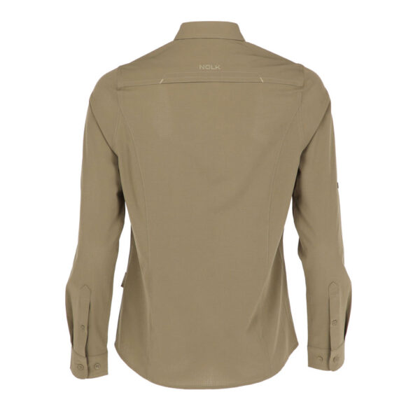 Blusa Santorini Beige Mujer, vista 2 - Camisas y Blusas | MerchLAB