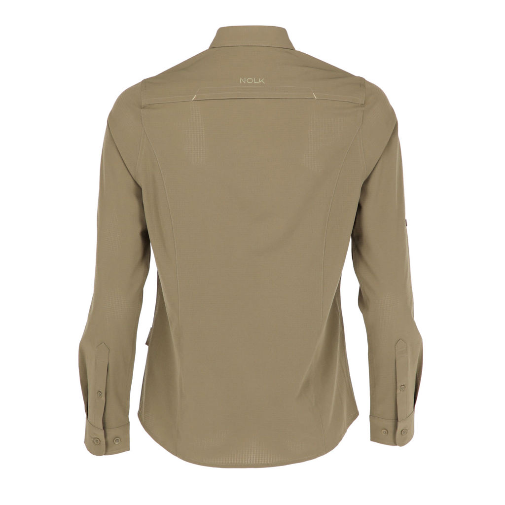 Blusa Santorini Beige Mujer 2 Blusa Santorini Beige Mujer, vista 2 - Camisas y Blusas | MerchLAB