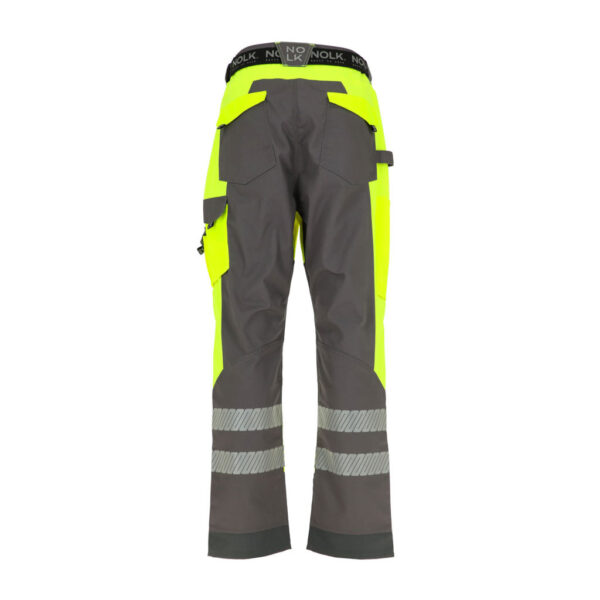 Pantalon Vesubio Gris/Amarillo Unisex, detalle - Pantalones | MerchLAB