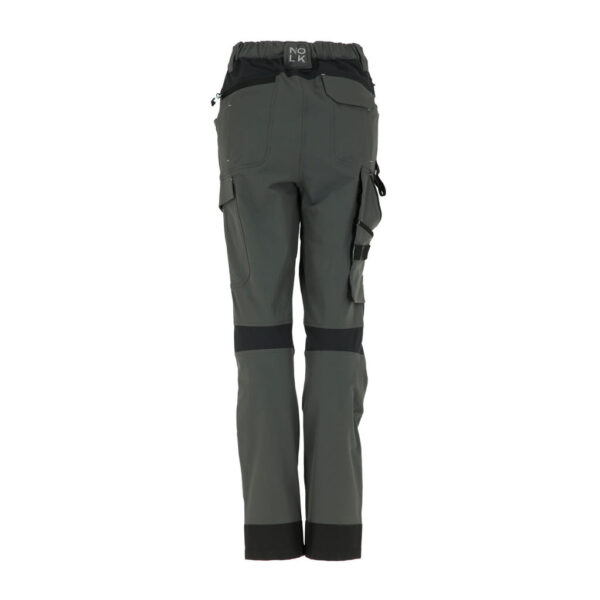 Pantalon Sena Gris Oscuro/Negro Mujer, vista 2 - Pantalones | MerchLAB