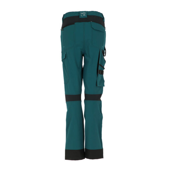Pantalon Sena Esmeralda/Negro Mujer, vista 2 - Pantalones | MerchLAB