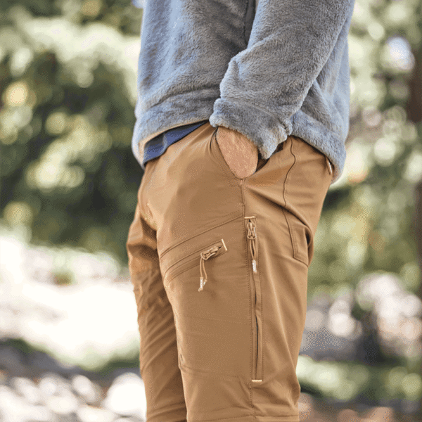 Pantalon Ripstop Desmontable Khaki Hombre, vista 2 - Pantalones | MerchLAB