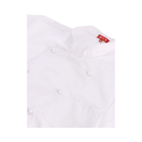 Chaqueta Chef Basica, detalle - Gastronómico | MerchLAB