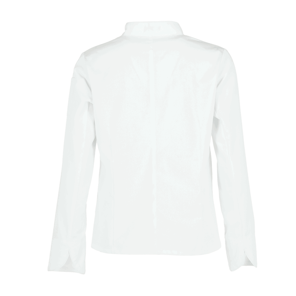 CHAQUETA CHEF GABARDINA MUJER 2 CHAQUETA CHEF GABARDINA MUJER, vista 2 - Gastronómico | MerchLAB