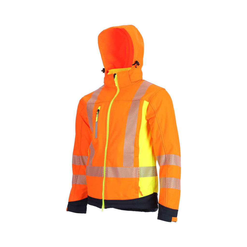 Softshell C/Stripe Reflectante 2 Softshell C/Stripe Reflectante, vista 2 - Softshells | MerchLAB