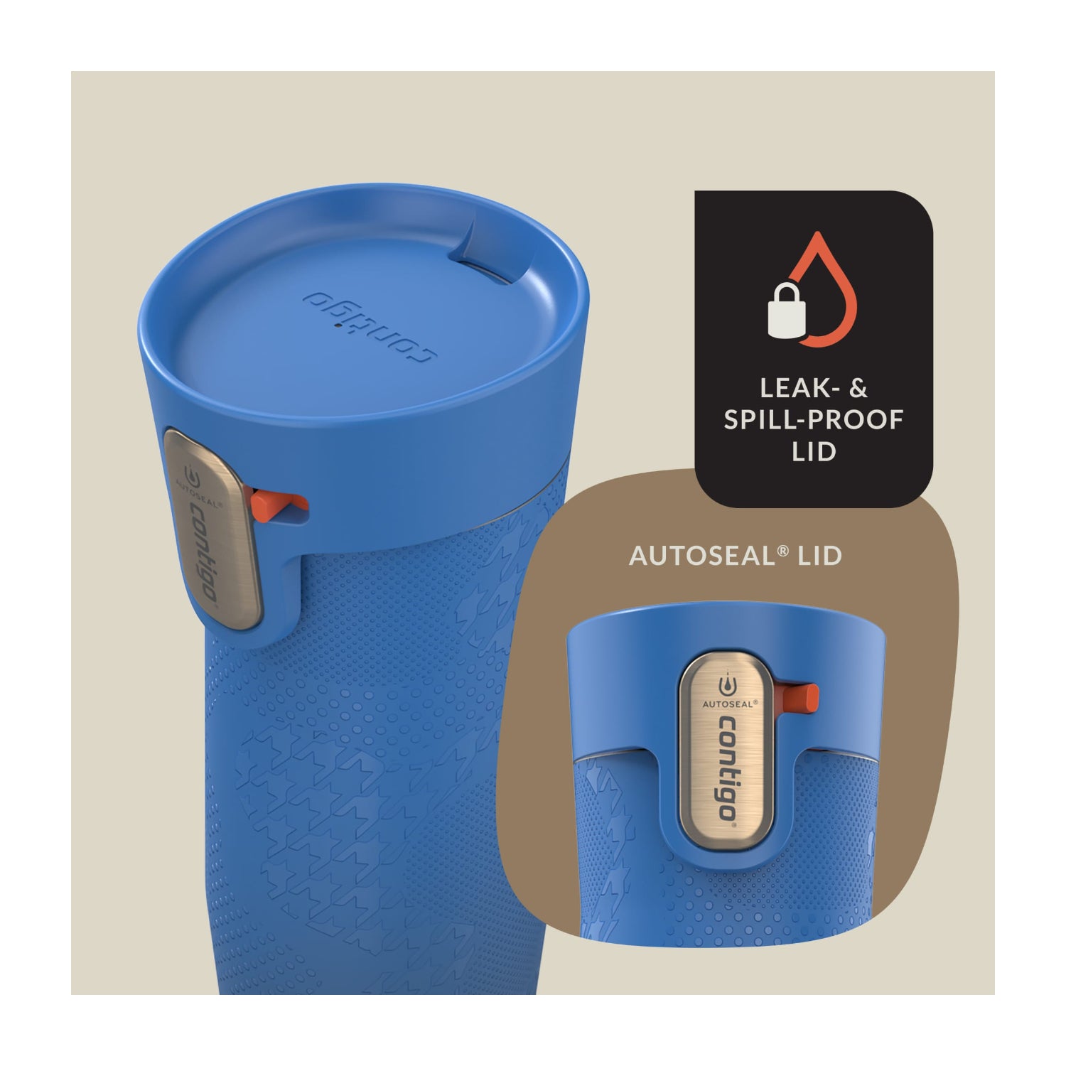 Mug Termal West Loop Contigo 473ml Azul 3 Mug Termal West Loop Contigo 473ml Azul vista 3 - regalo corporativo MerchLAB