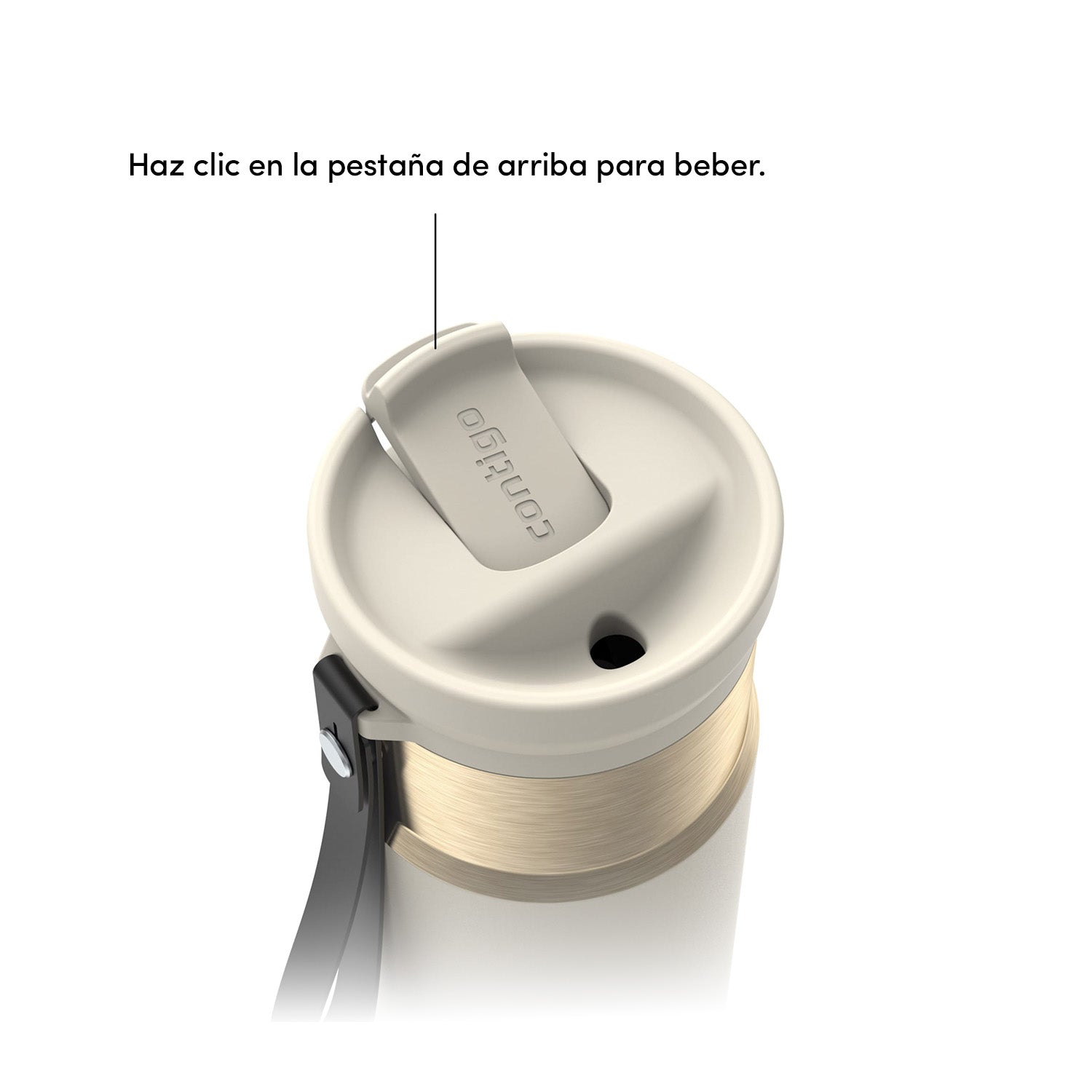 Mug Termal Snapseal Contigo 532ml Blanco 3 Mug Termal Snapseal Contigo 532ml Blanco vista 3 - regalo corporativo MerchLAB