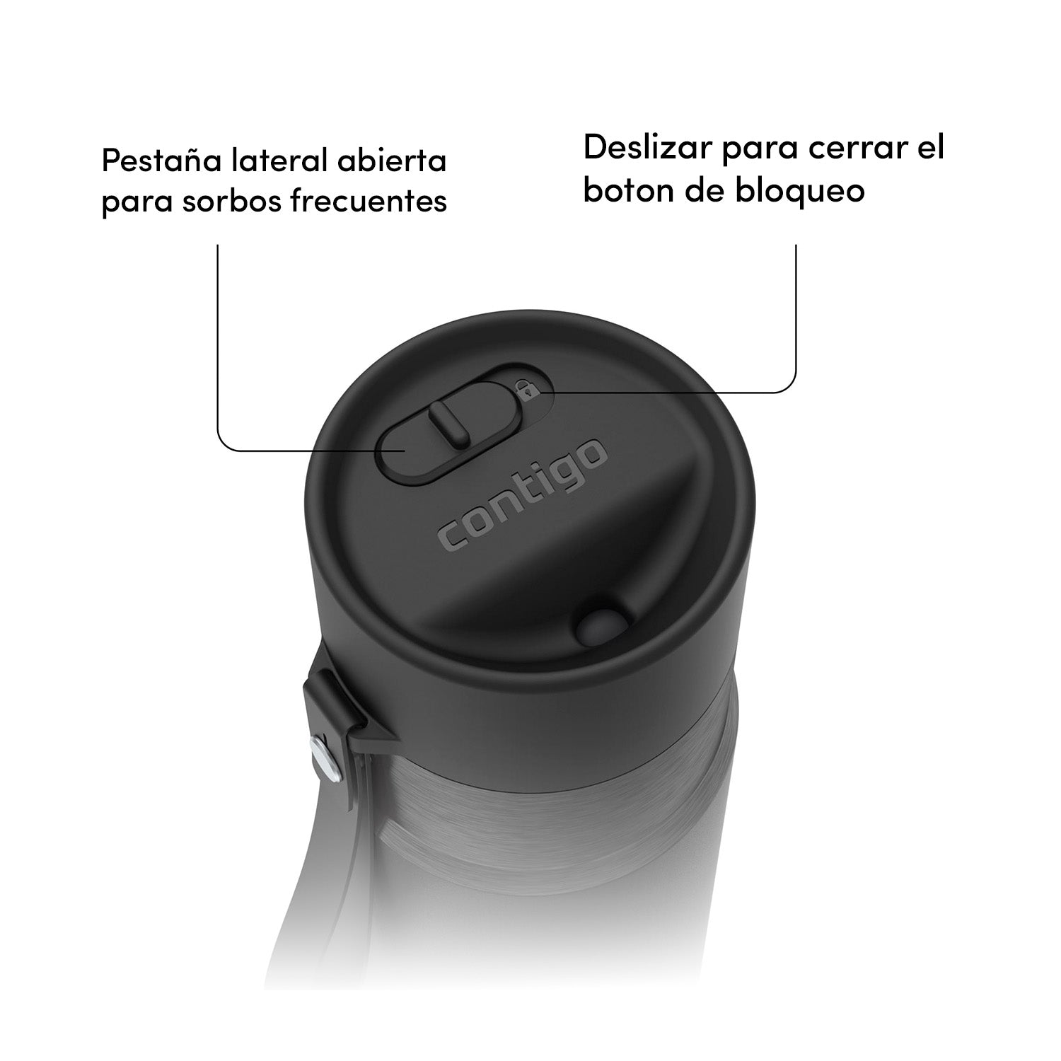 Mug Termal Autoseal Contigo 710ml Negro 3 Mug Termal Autoseal Contigo 710ml Negro vista 3 - regalo corporativo MerchLAB