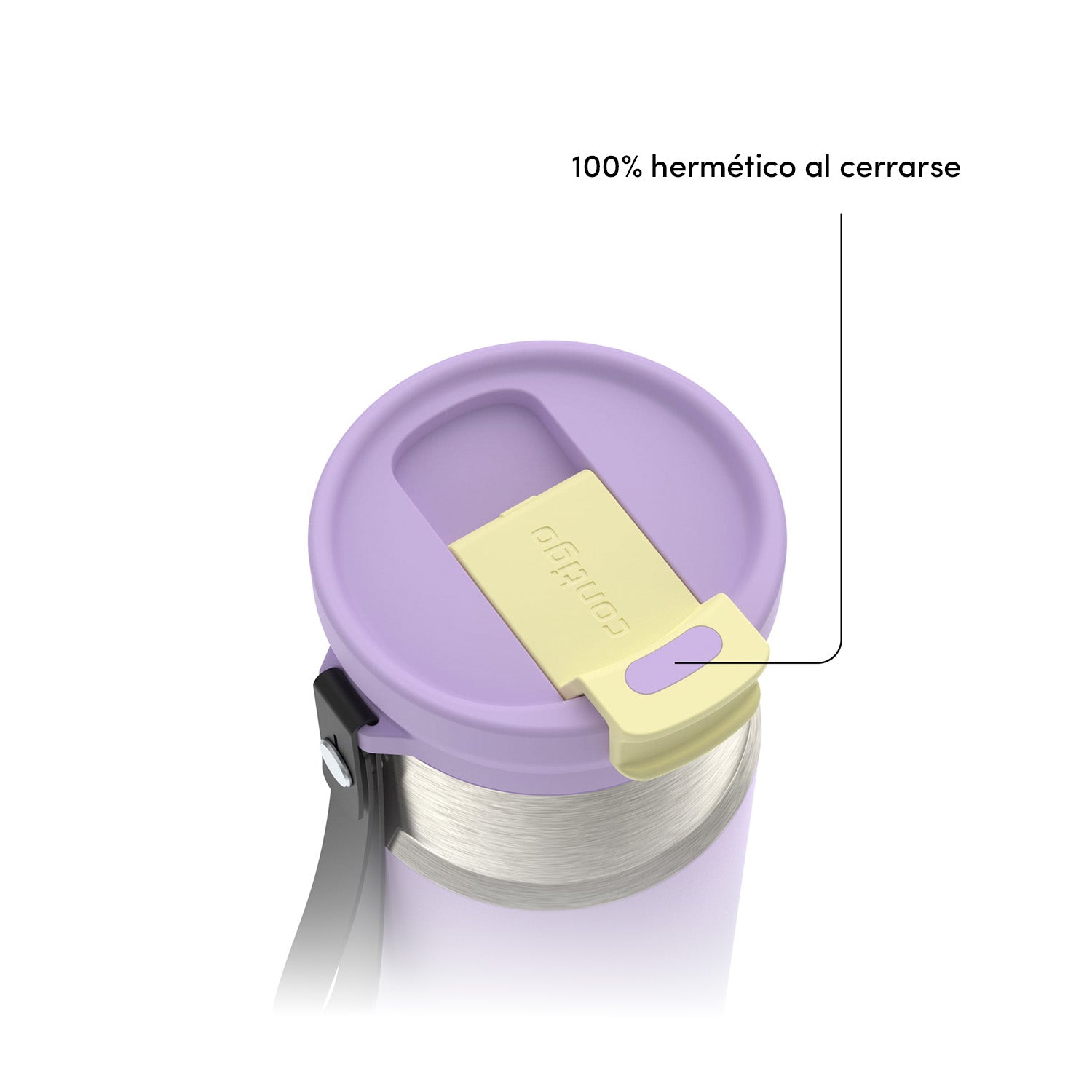 Botella Dual Sip Contigo 473ml Morado 3 Botella Dual Sip Contigo 473ml Morado vista 3 - regalo corporativo MerchLAB