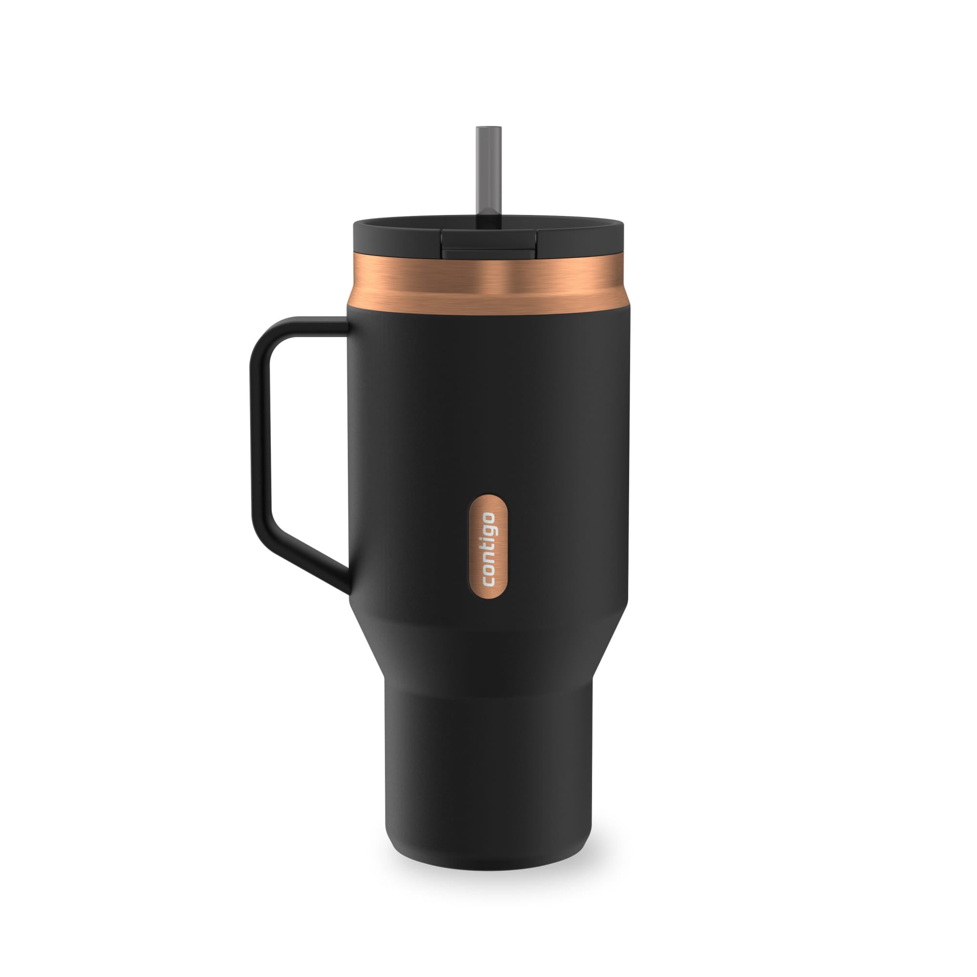 Vaso Snapseal XL Contigo 887ml Negro Cobre 3 Vaso Snapseal XL Contigo 887ml Negro Cobre vista 3 - regalo corporativo MerchLAB