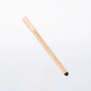 Lápiz de Bamboo con punta Tungsteno, Puntero Touch-Screen y regla de medir - Lápices Personalizados