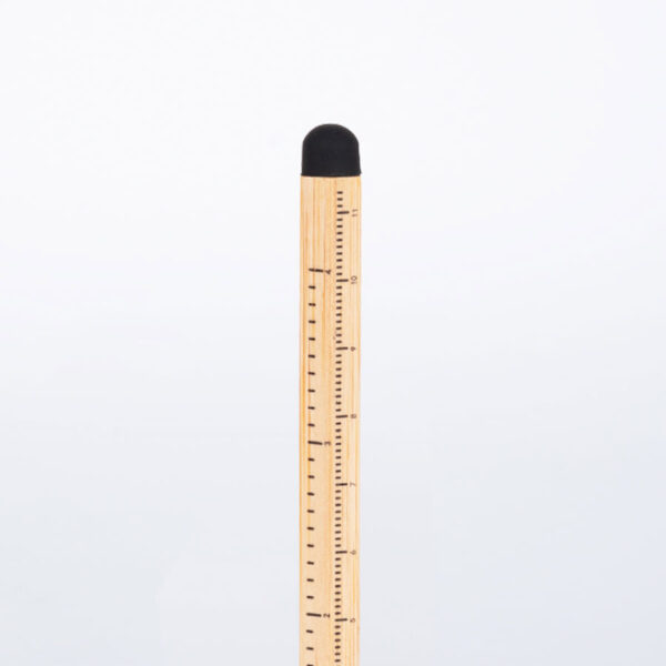 Lápiz de Bamboo con punta Tungsteno, Puntero Touch-Screen y regla de medir 4 Lápiz de Bamboo con punta Tungsteno, Puntero Touch-Screen y regla de medir - Lápices Personalizados
