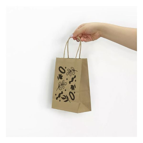 Bolsa Papel Kraft BP08 5 Bolsa Papel Kraft BP08, foto 6 - Bolsas de Papel | MerchLAB